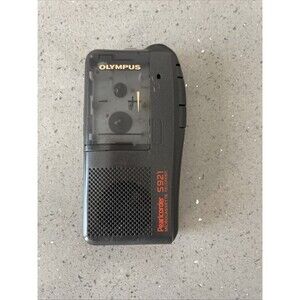 Vintage Olympus Pearlcorder S921 Microcassette Voice Recorder PARTS ONLY